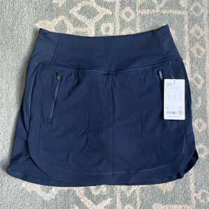 Athleta high rise golf skort 16 (Navy) new with tag